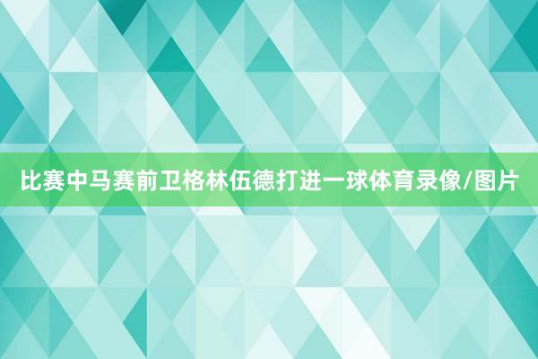 比赛中马赛前卫格林伍德打进一球体育录像/图片