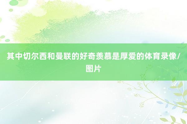 其中切尔西和曼联的好奇羡慕是厚爱的体育录像/图片