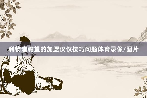 利物浦瞻望的加盟仅仅技巧问题体育录像/图片