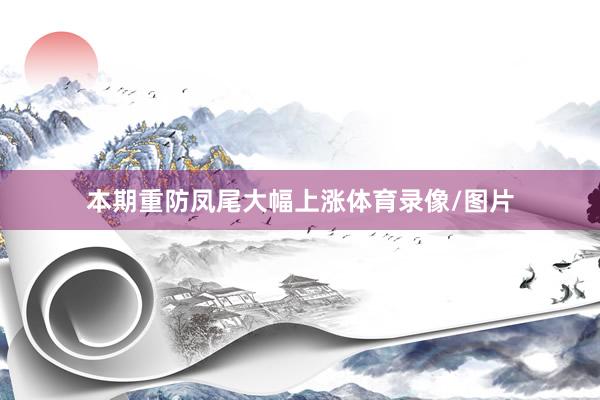 本期重防凤尾大幅上涨体育录像/图片