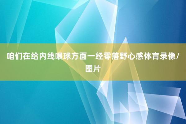 咱们在给内线喂球方面一经零落野心感体育录像/图片