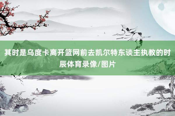 其时是乌度卡离开篮网前去凯尔特东谈主执教的时辰体育录像/图片