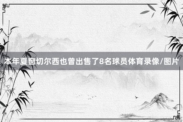 本年夏窗切尔西也曾出售了8名球员体育录像/图片