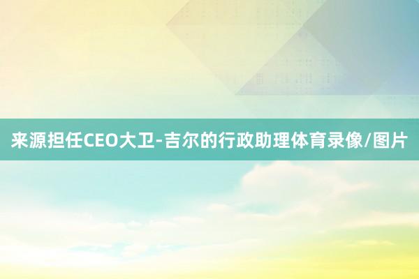 来源担任CEO大卫-吉尔的行政助理体育录像/图片